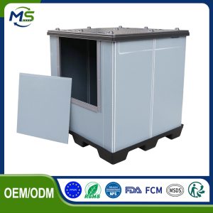 PP Pallet Sleeve Box (87) PP Honeycomb Box for Machinery Parts Storage and Transport