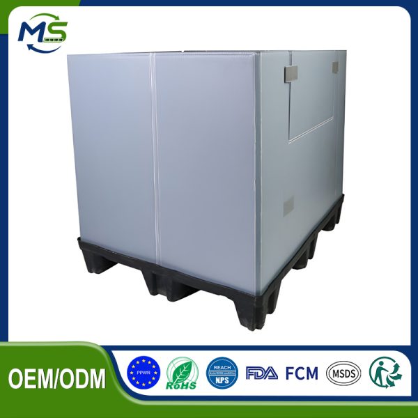 Foldable PP Honeycomb Container for Space Saving Logistics