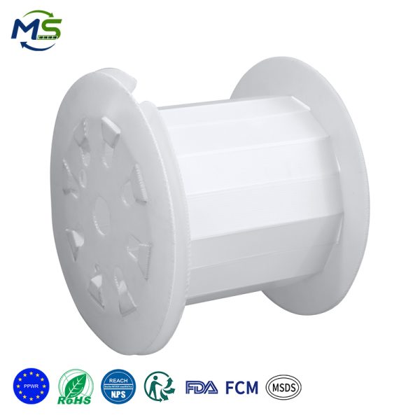 4 拷贝 Polypropylene Hollow Board Wire Spool Durable Waterproof Cable Drum for Fiber Optic Transportation