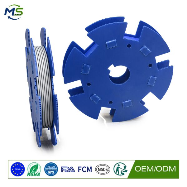 pp Fiber Drum (7) PP Optical Cable Drum for Fiber Cable Winding and Transportation