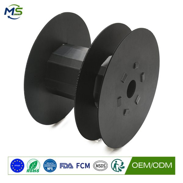 pp Fiber Drum (7) Custom Injection Molded Plastic Cable Reel Supplier