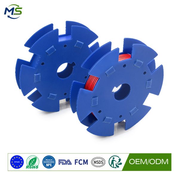 pp Fiber Drum (8) Fiber Optic Cable Reel for Telecom Network Cable Manufacturing