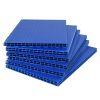 双层PP中空板 (33) Flame Retardant Double Wall PP Corrugated Board, Fire-Resistant, Suitable for Warehouse Safety Barriers & Partition Walls