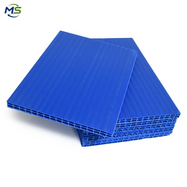 双层中空板 (4) Impact Proof Double Wall PP Corrugated Panels, Drop Resistant, for Fragile Product Shipping & Breakage Prevention