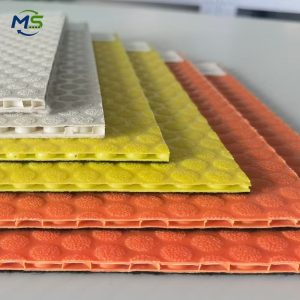H6a266a985b9f457fac9865f1a4bc36dbk PP Honeycomb Floor Protection Board with Felt Surface for Construction and Renovation