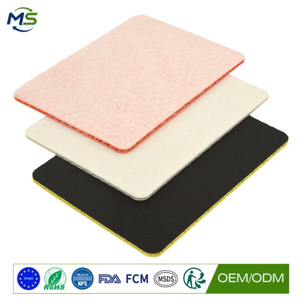 Felt Backed Plastic Wall Protection Board for Building Construction and Renovation