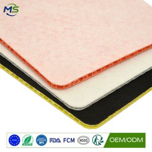 PP-Honeycomb-Felt-Board-011 Felt Backed PP Construction Protection Board for Temporary Floor Wall and Stair Protection