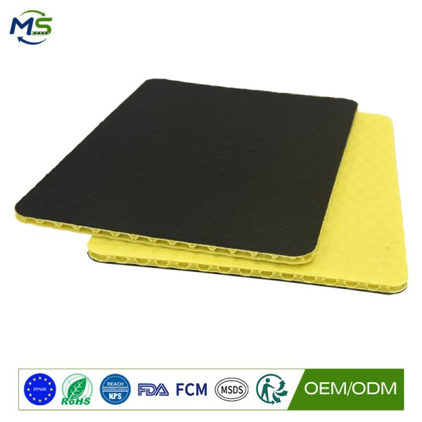 PP Honeycomb Floor Protection Board with Felt Surface for Construction and Renovation Projects