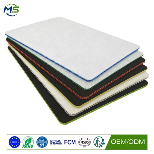 Felt Backed PP Wall Protection Sheet for Construction Sites and Interior Remodeling