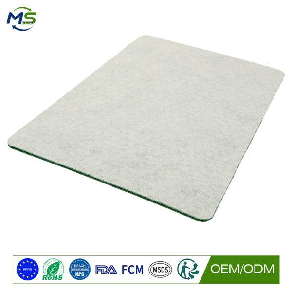 Plastic Wall Protector with Felt Surface for Temporary Protection During Construction