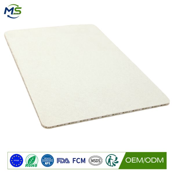 PP Honeycomb Protective Wall Board with Felt Surface for Building Construction