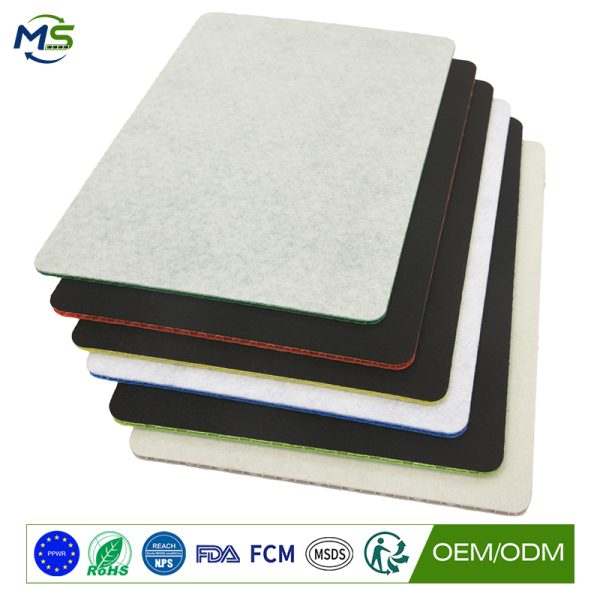 PP Floor Protector Sheet with Felt Layer for Temporary Protection of Finished Flooring