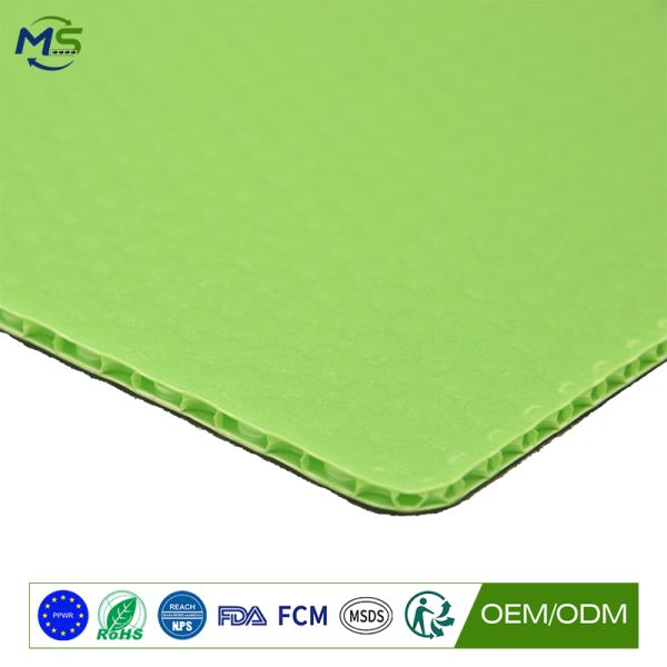 Construction Floor Protection Board Made from Reusable PP Honeycomb Panel with Felt Surface