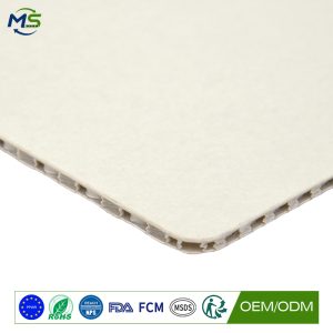 PP-Honeycomb-Felt-Board-064 Custom Reusable PP Honeycomb Protection Board with Felt Surface for Floor Wall and Stair Protection
