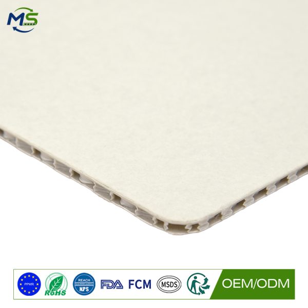 Custom Reusable PP Honeycomb Protection Board with Felt Surface for Floor Wall and Stair Protection
