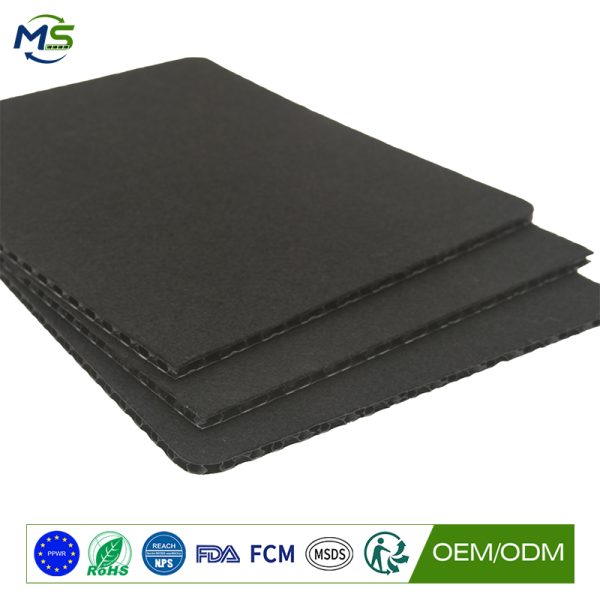 Plastic Wall Protector with Felt Surface for Temporary Protection During Construction