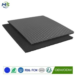 PP-Honeycomb-Felt-Board-081 Fire Retardant PP Honeycomb Protection Board with Felt Surface for Construction Applications
