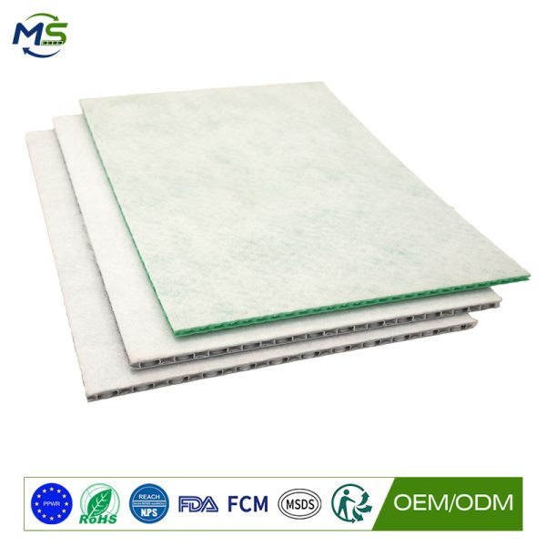 Reusable PP Wall Protection Sheet with Fleece Backing for Building Renovation