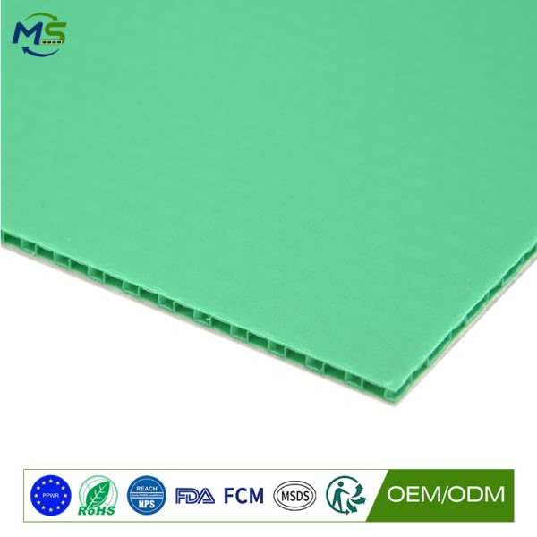 Plastic Wall Protector with Felt Surface for Temporary Protection During Construction