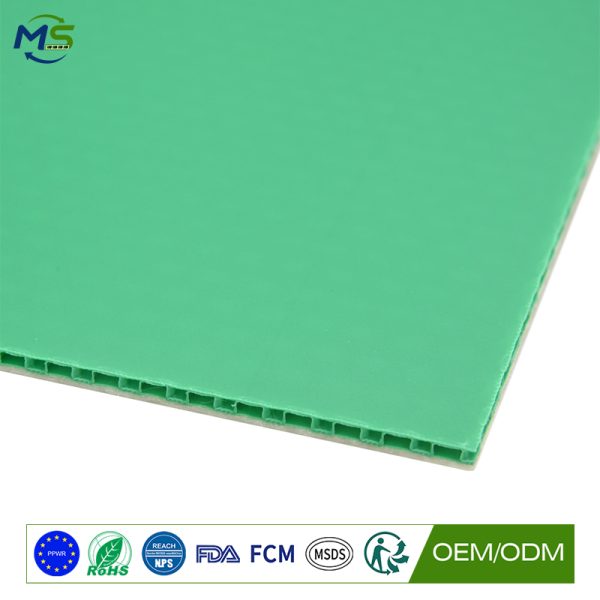 Felt Covered PP Honeycomb Stair Protection Panel for Construction and Remodeling