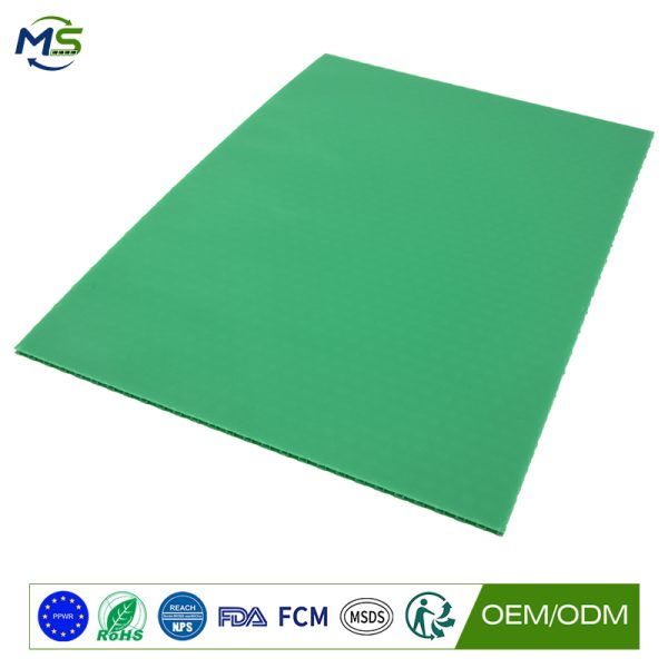 Felt Backed PP Stair Protection Sheet for Construction Sites and Interior Remodeling