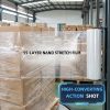 H7c8cf7b6831d45a6a214d6cea9df5e20M 55-Layer Nano High Transparency LLDPE Machine Stretch Film for Industrial Pallet Wrapping Packaging