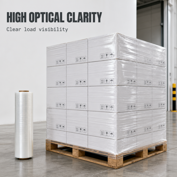 Hc52bdf31e221484b94659dd6bf7e47fce Industrial Grade Transparent Stretch Wrap Film for Automated Packaging Lines and Pallet Load Stabilization
