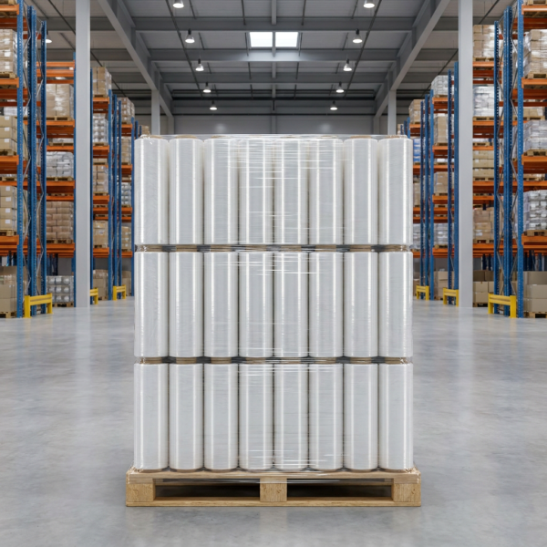 Ultra Thin High Strength Machine Stretch Film with Excellent Stretchability for Cost-Effective Pallet Packaging